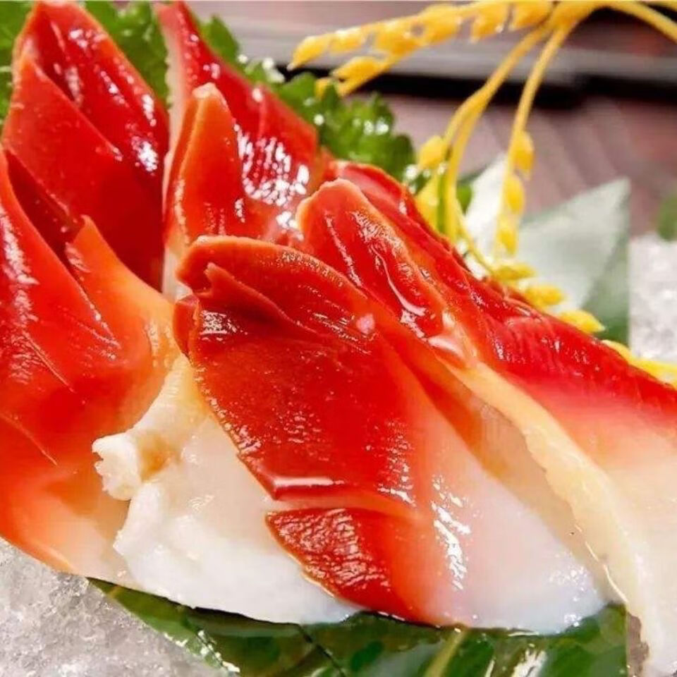 顺丰贝类北极贝刺身即食新鲜冰冻海鲜555600克