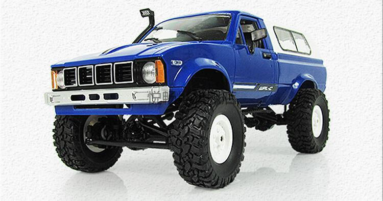 2022新款顽皮龙遥控车遥控车充电四驱攀爬越野车rc成人改装半卡皮卡