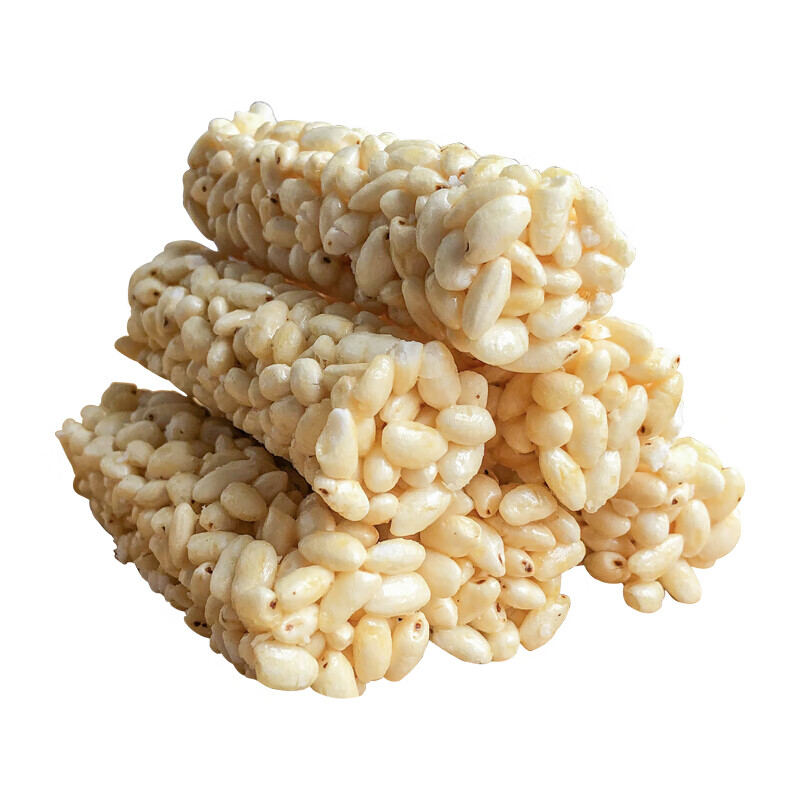 米棒麦棒米通爆米花老式手工怀旧煎饼青稞休闲零食麦通香脆米158g158g