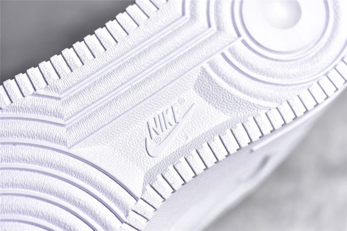 莆田纯原af1空军一号小麦高底帮百搭学生小白鞋女ins韩版运动鞋黑钩36