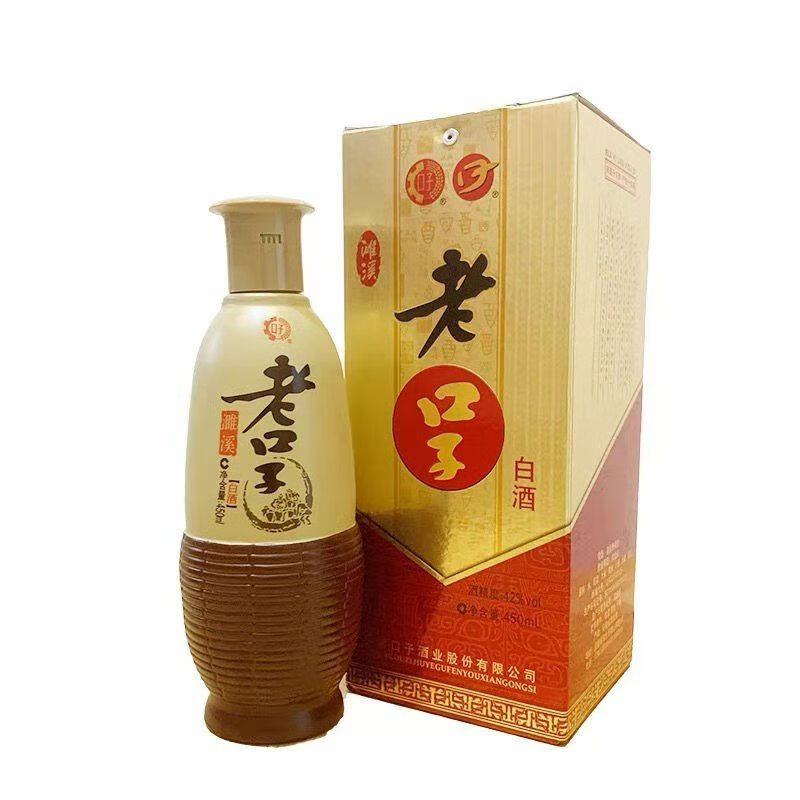 整箱6瓶价安徽淮北濉溪老口子酒46度450ml口子酒兼香型45度口子精制