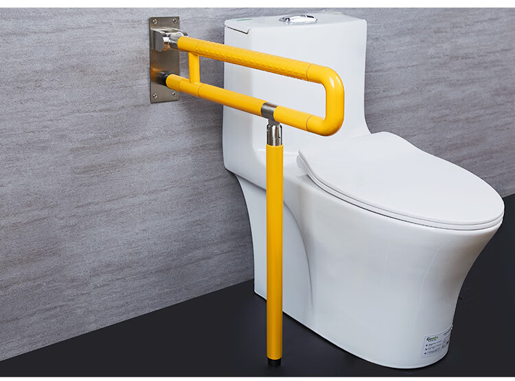 卫生间防滑安全扶手无障碍老人残疾人坐便起身器栏杆zg5570t型白色