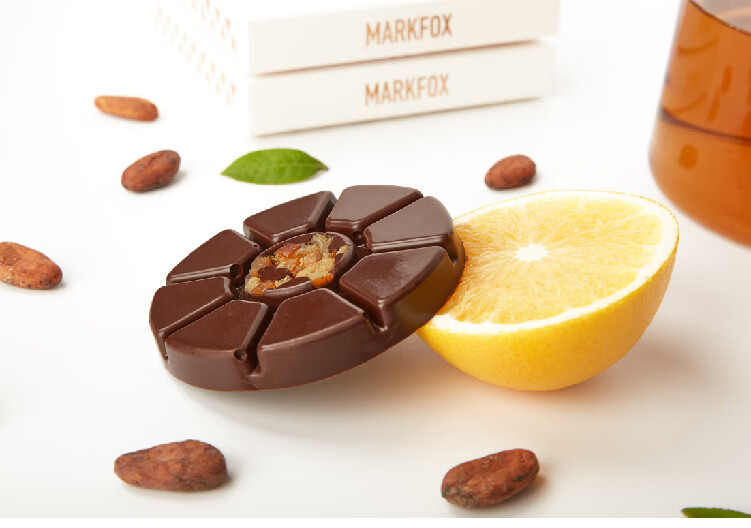 锡兰红茶牛奶黑巧克力单片盒装巧克力休闲零食锡兰红茶迷你唱片巧克力