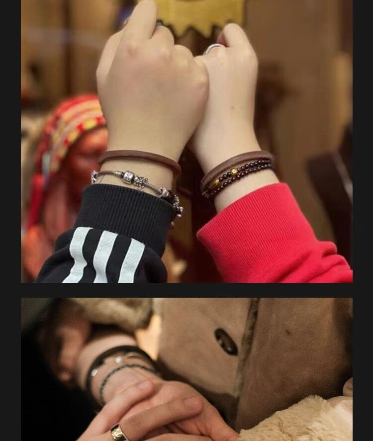 高桥吾郎一生之环一生之环goros高桥吾郎枥木鞍革手镯现货情侣礼物