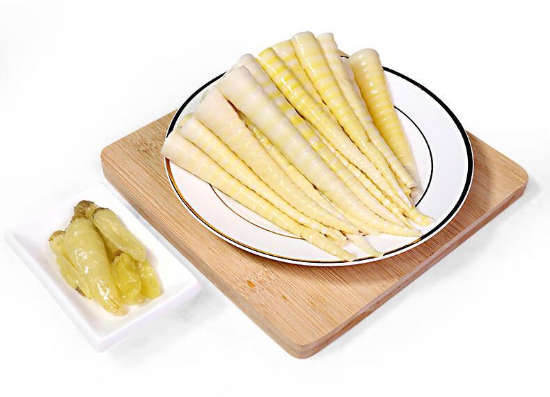 渝美滋1000g酸辣笋尖泡椒竹笋脆笋小包装小零食开袋袋装笋干500g