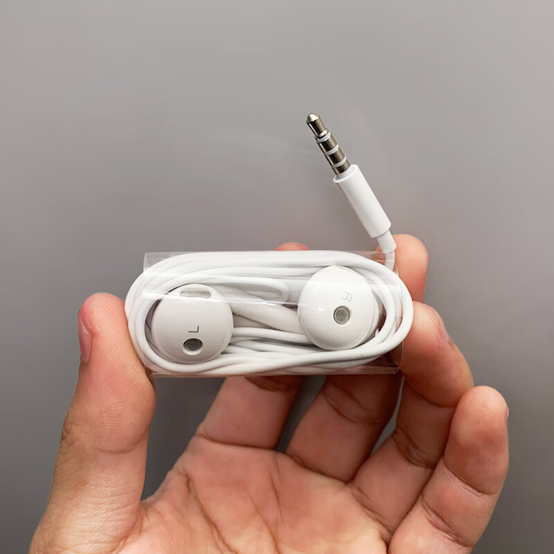 华为p40原装耳机有线typec扁口接口nova5 6 7pro原 p20 mate30pro