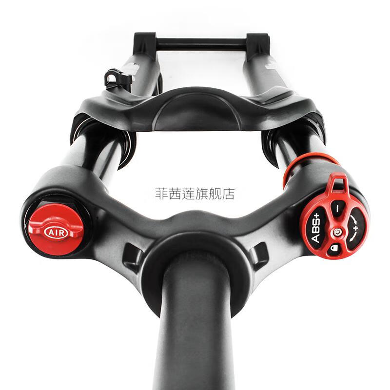 马尼托前叉马尼托前叉桶轴版10015mm带阻尼龟兔调节空气压叉27529寸