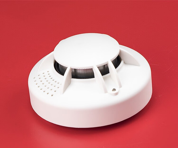 光电感烟探测器电池商用无线火灾自动感应烟雾报警器3c认证消防器材烟