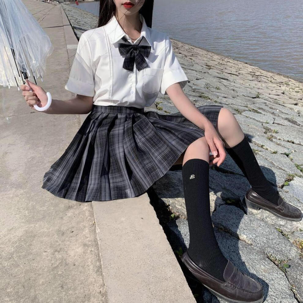 学院风女装套装jk制服全套暗黑色系霸气全套装中小学生女孩子10大童