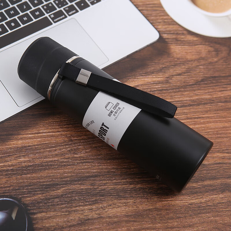 麦得丰水杯304不锈钢时尚保温杯男女学生简约便携手提可爱清新水杯子