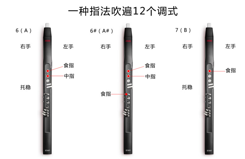 akai雅佳ewi5000电吹管电子管乐器电萨克斯4000s中老年原装进口定制款