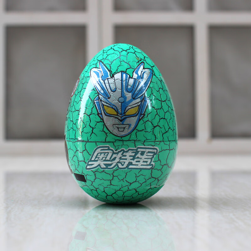奥特蛋奥特曼奇趣蛋 5代特利迦4代渐变色巧克力变形蛋玩具蛋暗黑三人