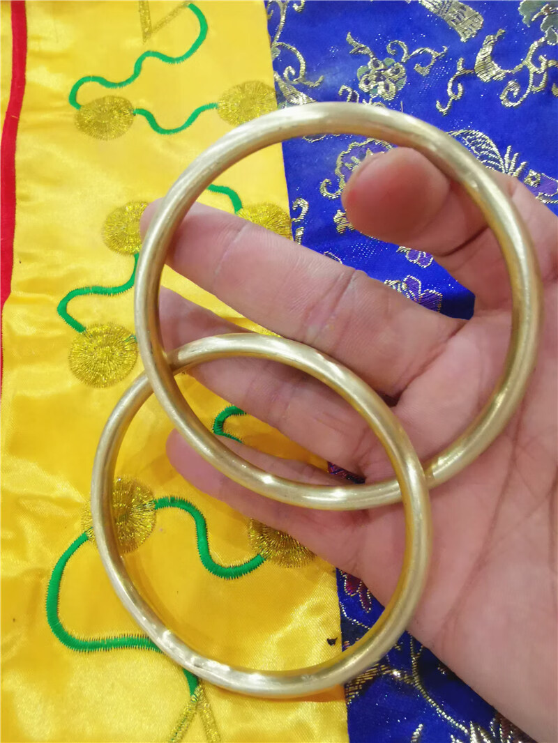 xingyan乾坤阴阳镯 道教用品把件手镯铜乾坤圈阴阳环阴阳圈镯黄铜七星
