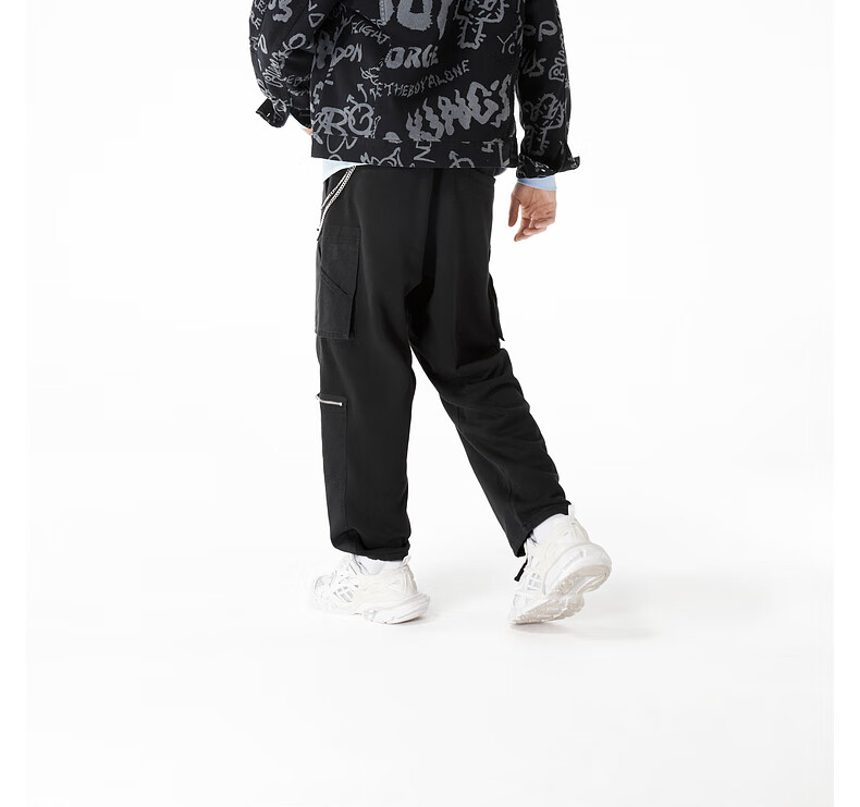 boylondon牛仔外套男女同款2022春夏新品休闲宽松潮流夹克n50900黑色