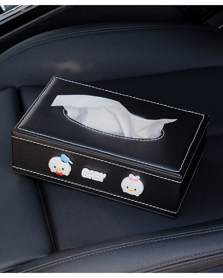 cklde车载纸巾盒抽纸车载纸巾盒汽车用餐巾抽纸包车内扶手箱中控台