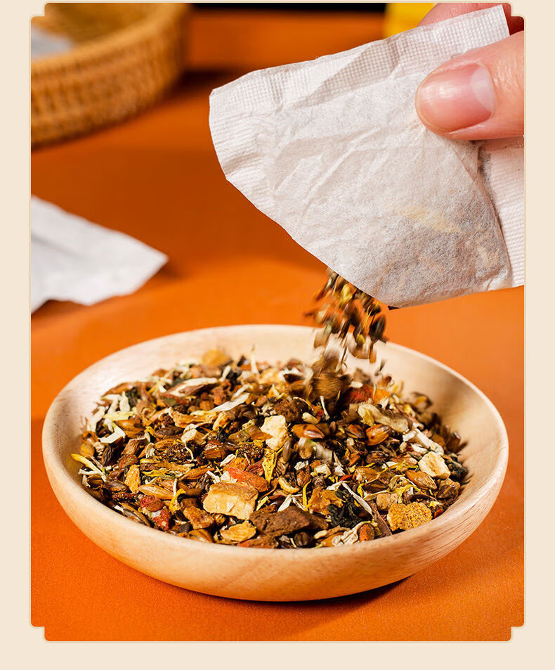 菊花决明子茶养生茶熬夜蒲公英袋泡茶办公室泡水喝沁溪二袋60包