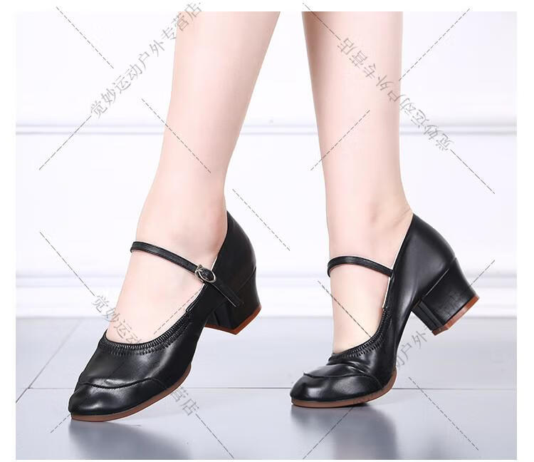 广场舞舞蹈鞋女士国标舞鞋演出舞台鞋交谊舞跳舞鞋子金色两点底34