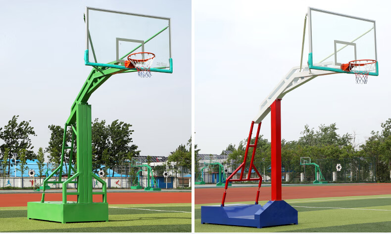 新款篮球架户外国标比赛成人标准训练篮球框学校广场室外篮球架子室内