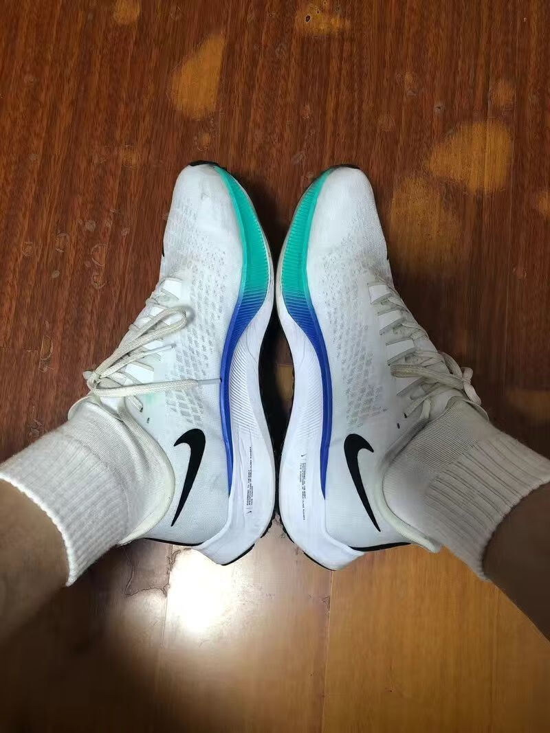 限量】夏季新款飞马登月37代男女跑超级飞马zoom白彩虹休 黑色 39