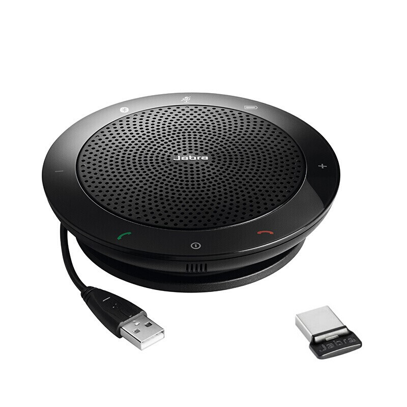 捷波朗jabraspeak410510ms会议扬声器全向麦克风喇叭无线蓝牙音箱uc免