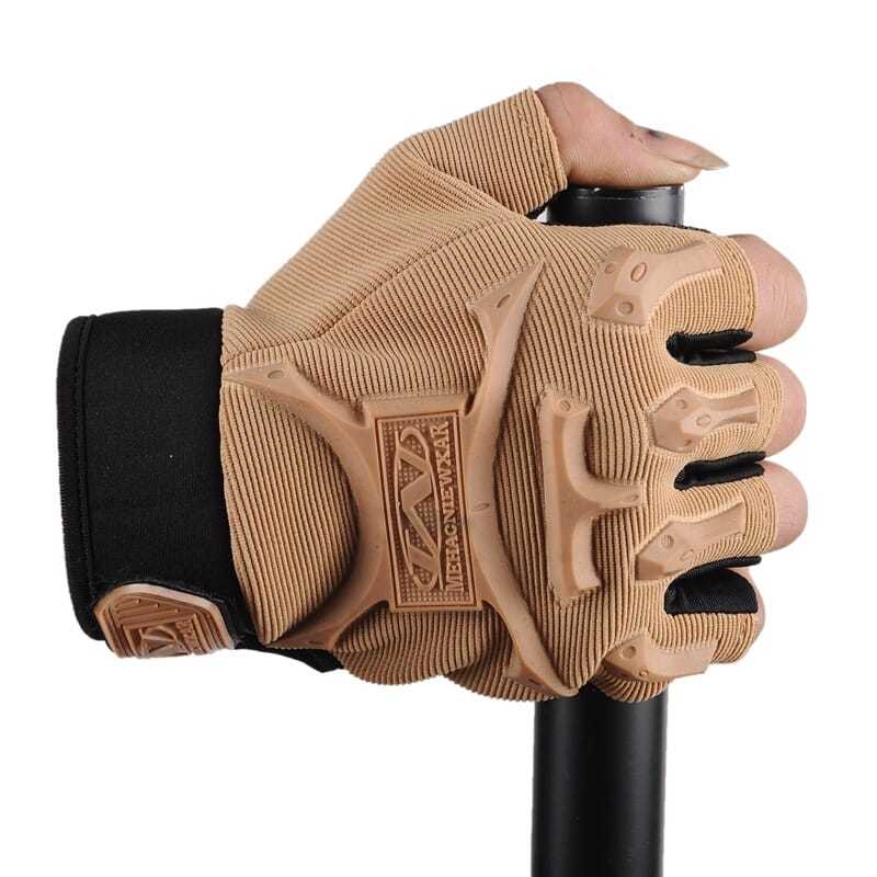 精选高品质海豹半指手套男格斗战术军迷户外骑行登山健身运动学生手套