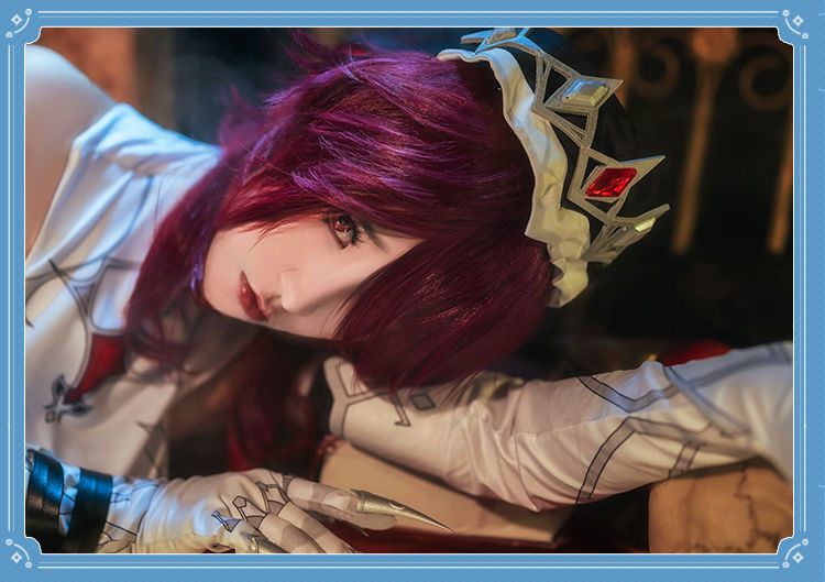 赛瑟达现货原神cos服修女罗莎莉亚cos服旗袍cosplay服装御姐风女 c服