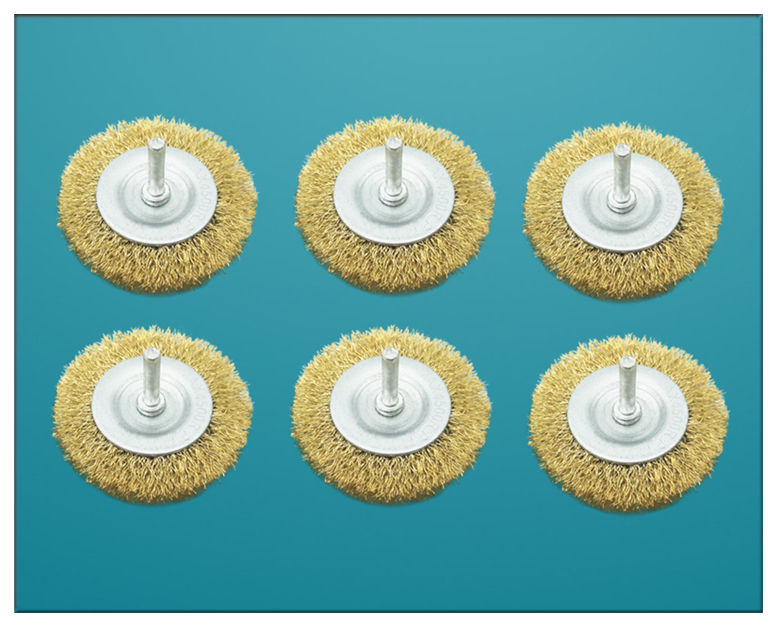 钢丝刷带柄抛光工具电动打磨机手电钻不锈钢丝轮清洁除锈铁锈 笔形