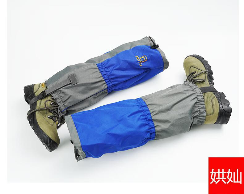 雪套雪套户外登山徒步沙漠防沙鞋套男款滑雪装备女防水护腿脚套雪乡山