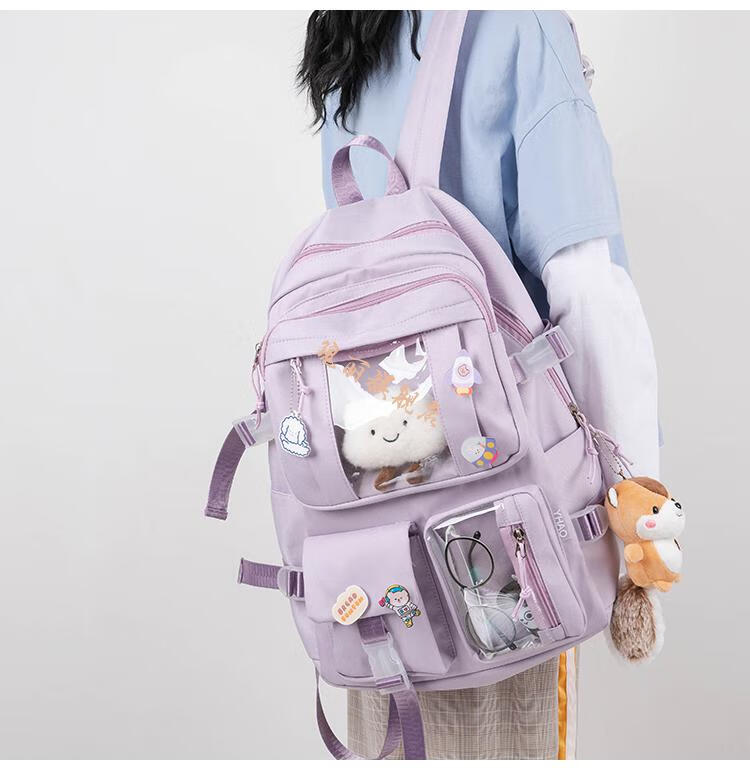 泫雅风书包艾古可爱软妹泫雅风ins书包日系高颜值小众森系女校园韩版