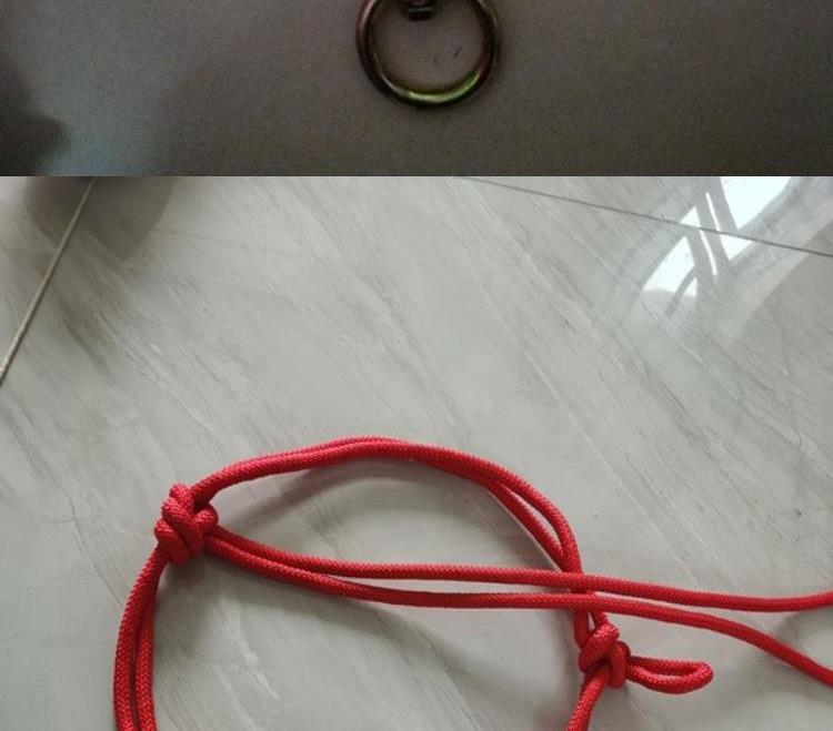 牛羊项圈马编织牛缰绳龙头龙套头套养牛笼头绳子牵牛手工编织 8mm加背