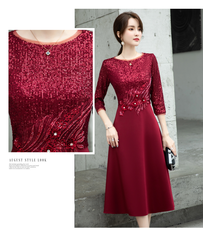 索黛妍特价捡漏宴会晚礼服裙女气质高端喜婆婆婚宴装妈妈婚礼丈母娘