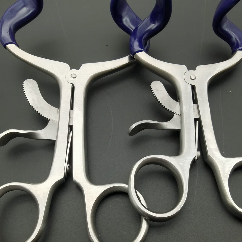 牙科材料钳式不锈钢金属撑嘴器开口撑扩口张嘴扩嘴强制张口器撑开