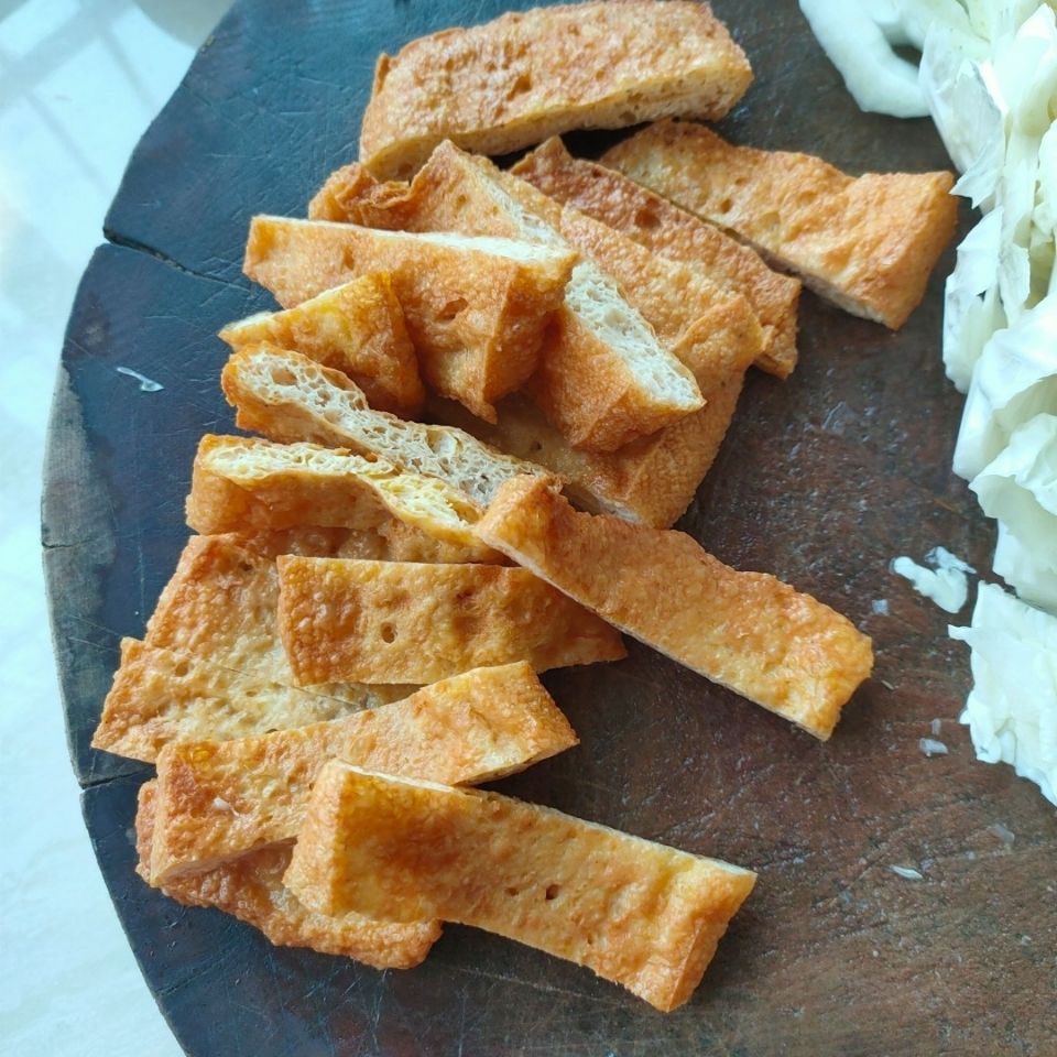 油炸豆腐邵东特产湖南特产邵阳油豆腐炸豆腐500g 500g 500g【图片