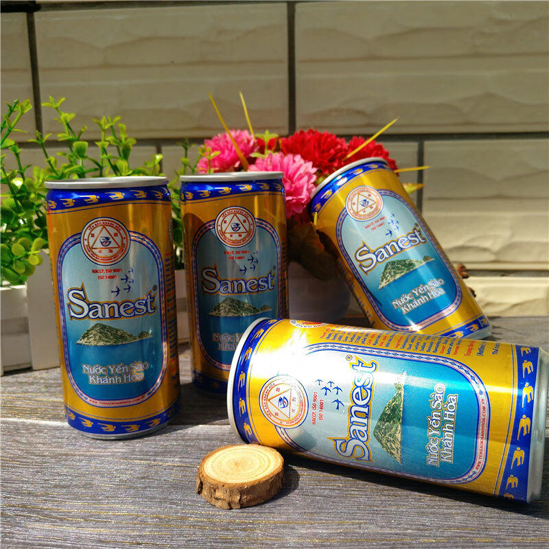 12 8折 燕窝汁饮料越南sanest庆和燕窝水冰糖燕窝汁孕妇即食燕窝饮品6