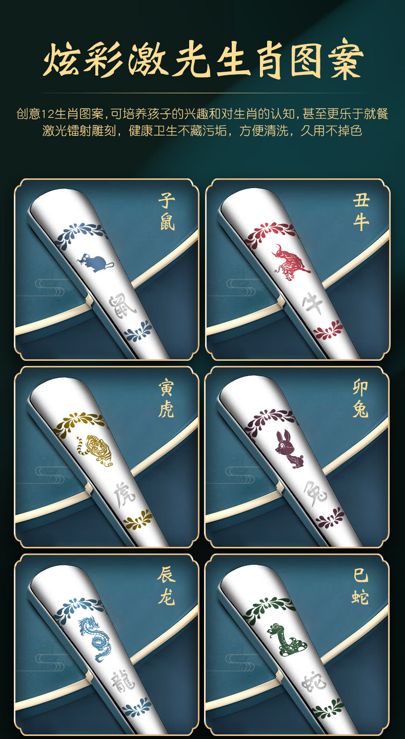 吃饭勺子304不锈钢勺子汤匙家用创意生肖可定制刻字加厚创意调羹吃饭