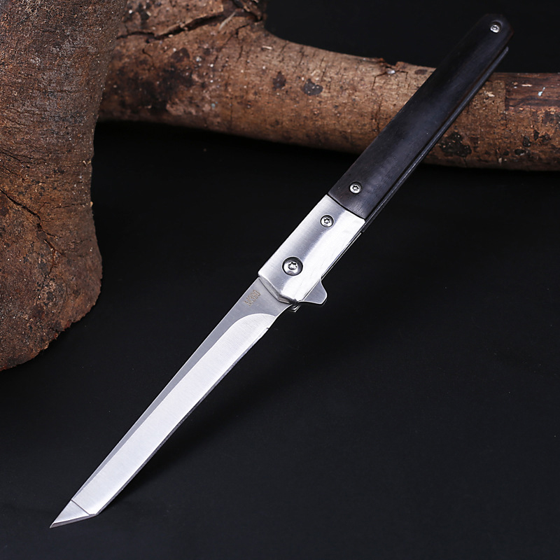 军刀军刃特种兵刀中国名刀氚气刀随身折叠刀开刃户外折刀防身小刀