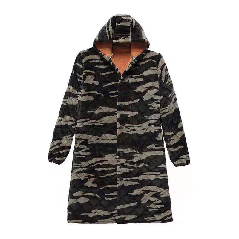 等兄临 春秋新品短款罩衣男士加绒加厚围裙干活罩衣工作服外穿防护