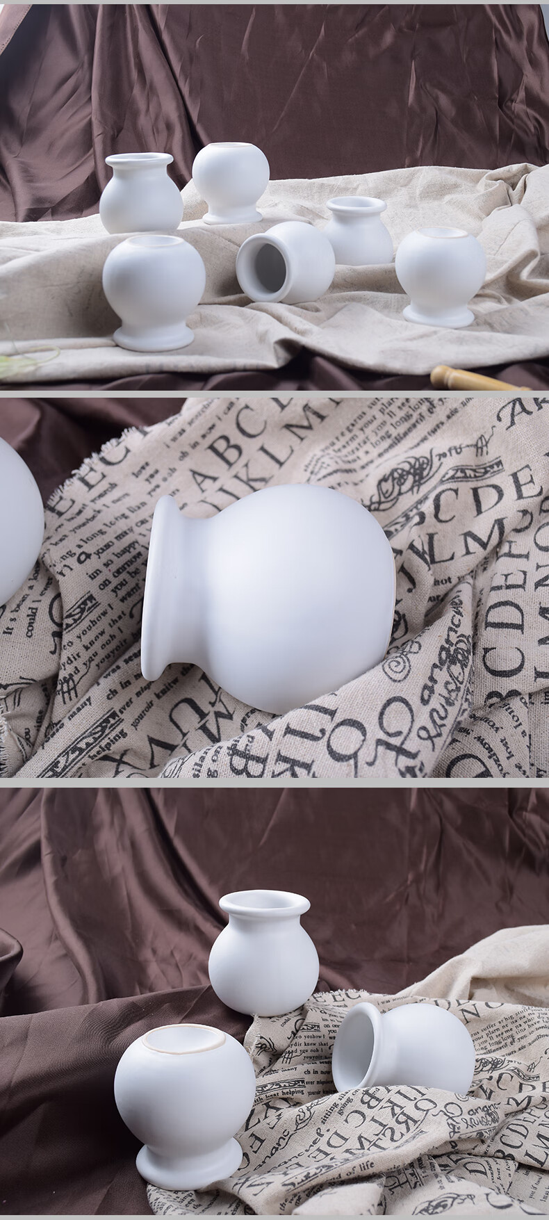 素界器械店汪氏负离子五行能量罐四维陶瓷火罐院专用罐尚赫拔罐器家用