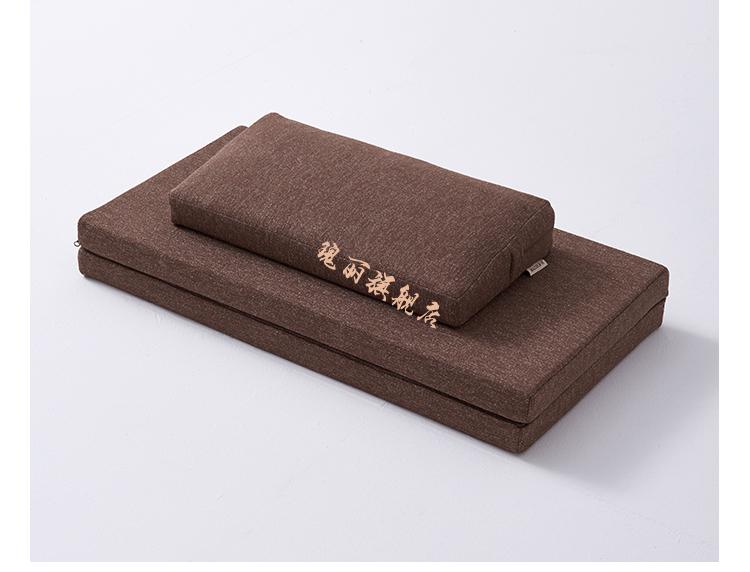 南怀瑾打坐垫 禅修垫麻芯非椰棕蒲团静坐南怀瑾折叠便携家用瑜伽禅