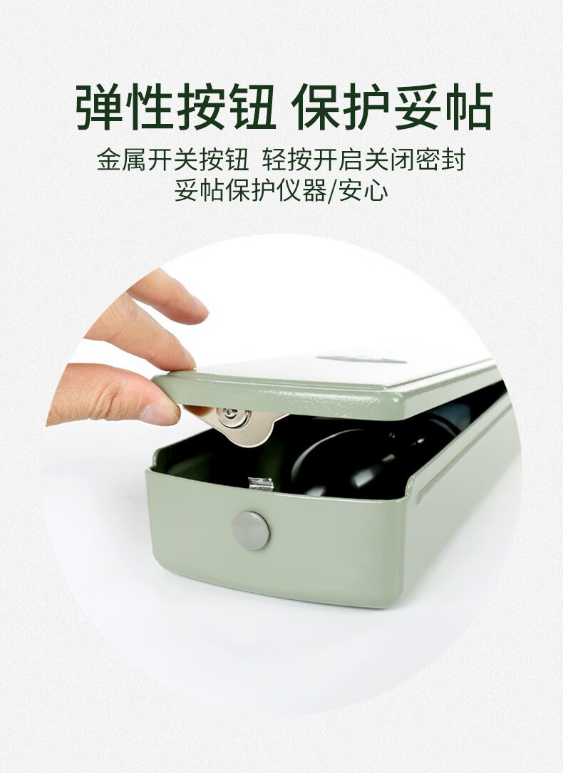 【京健康】上海玉兔台式水银血压计测量仪家用高精准水银血压计听诊器