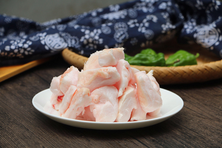 fghgh新鲜猪板油猪油生猪油猪肥油猪白油猪网油6斤