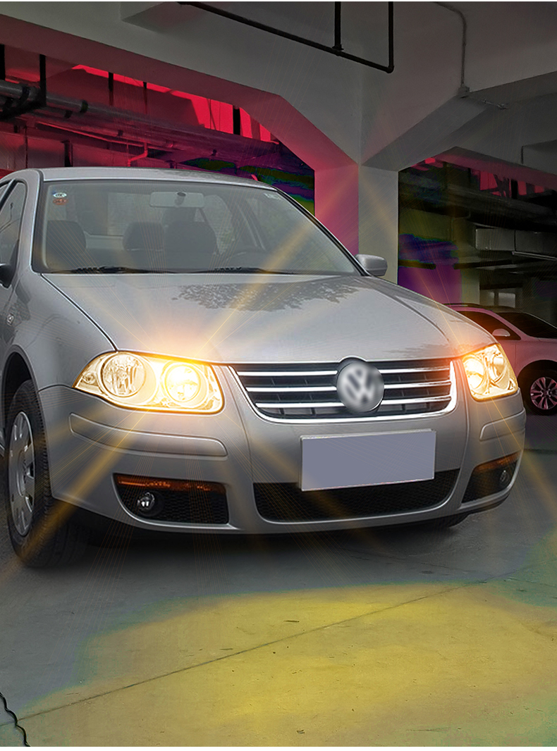 廓灯老经典宝来汽车改装 04-06款经典宝来示宽灯【高亮款冰蓝】1对价