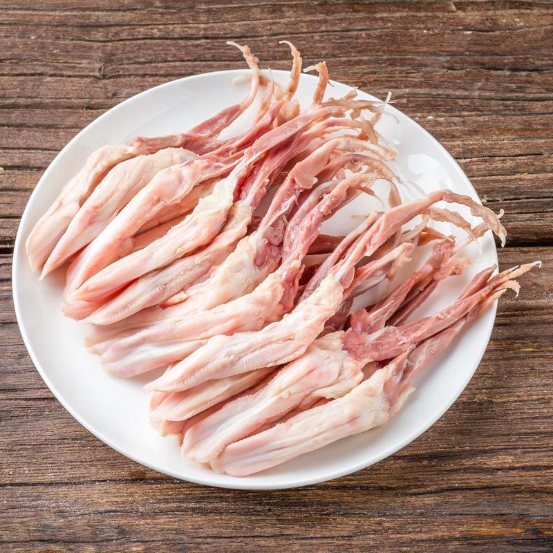 六合大号鸭舌2斤装新鲜鸭舌冷冻鸭舌鸭舌冷冻批发2斤90根火锅食材2斤