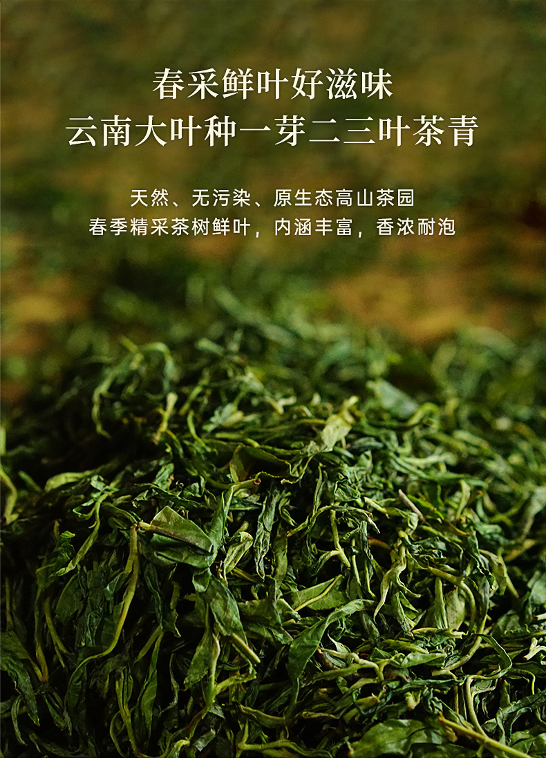 八马茶叶信记号普洱云南临沧大叶种晒青毛茶吉庆双喜普洱生茶礼盒