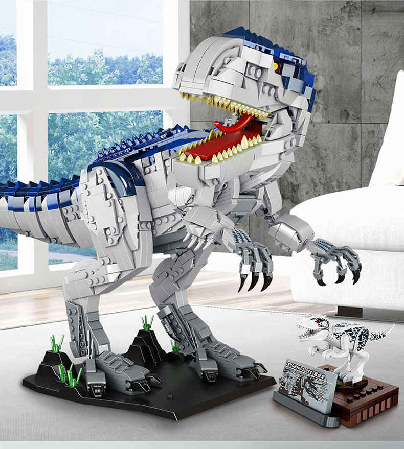 乐·高(le·go)侏罗纪公园恐龙世界系列 暴虐霸王龙积木拼装玩具
