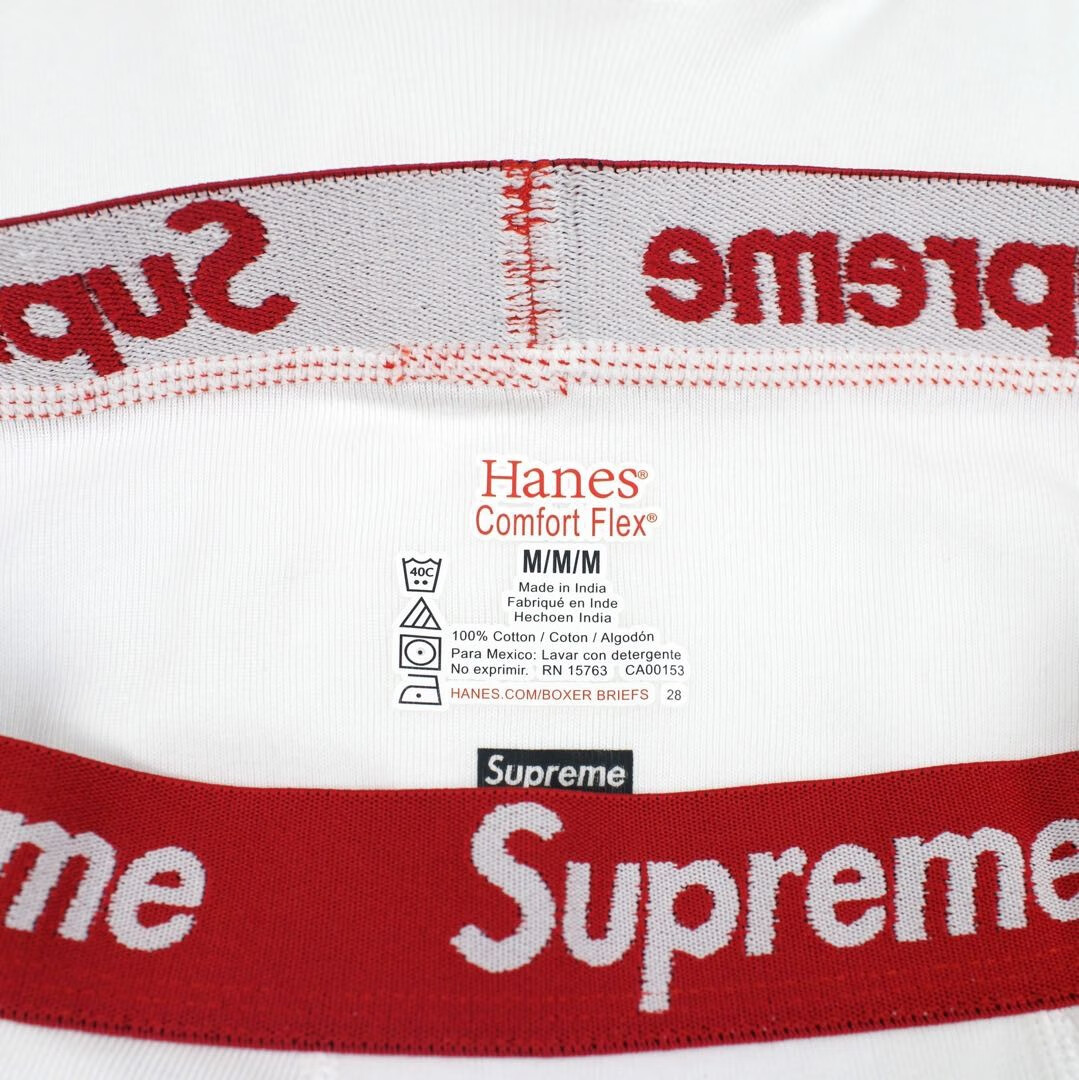 潮牌supreme联名sup男女情侣长款潮牌内裤嘻哈网红平角裤大码打底裤