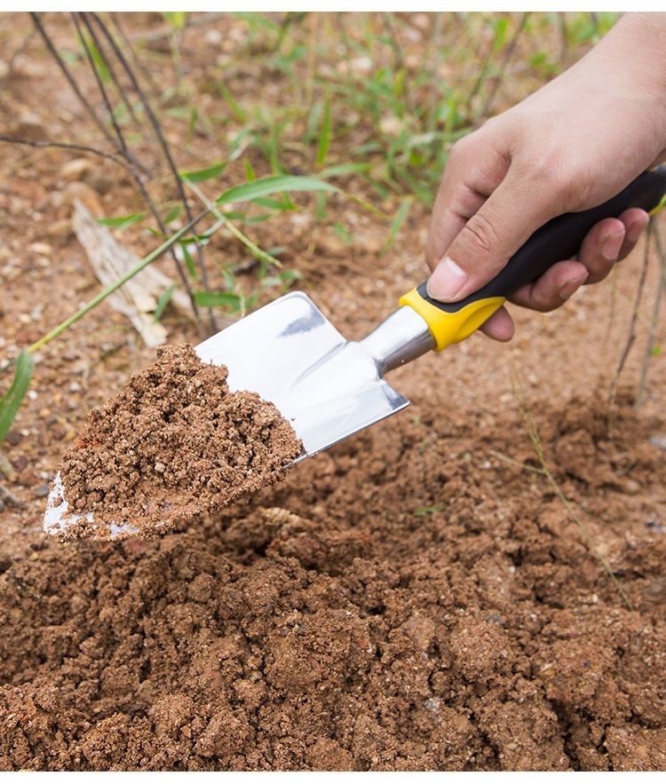 园艺工具小铲子家农用种花养花户外铲土铁锹耙子锄头除草赶海神器铲锹