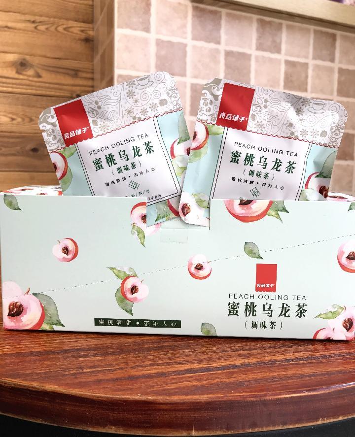 蜜桃乌龙茶蜜桃乌龙茶1盒3g20包水果味三角茶包蜜桃乌龙茶3g20包一整