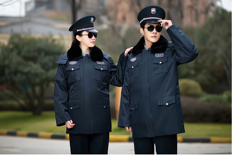 冬装棉服站岗防风保暖大棉袄棉衣男冬季棉袄防寒棉服冬装加厚工作服