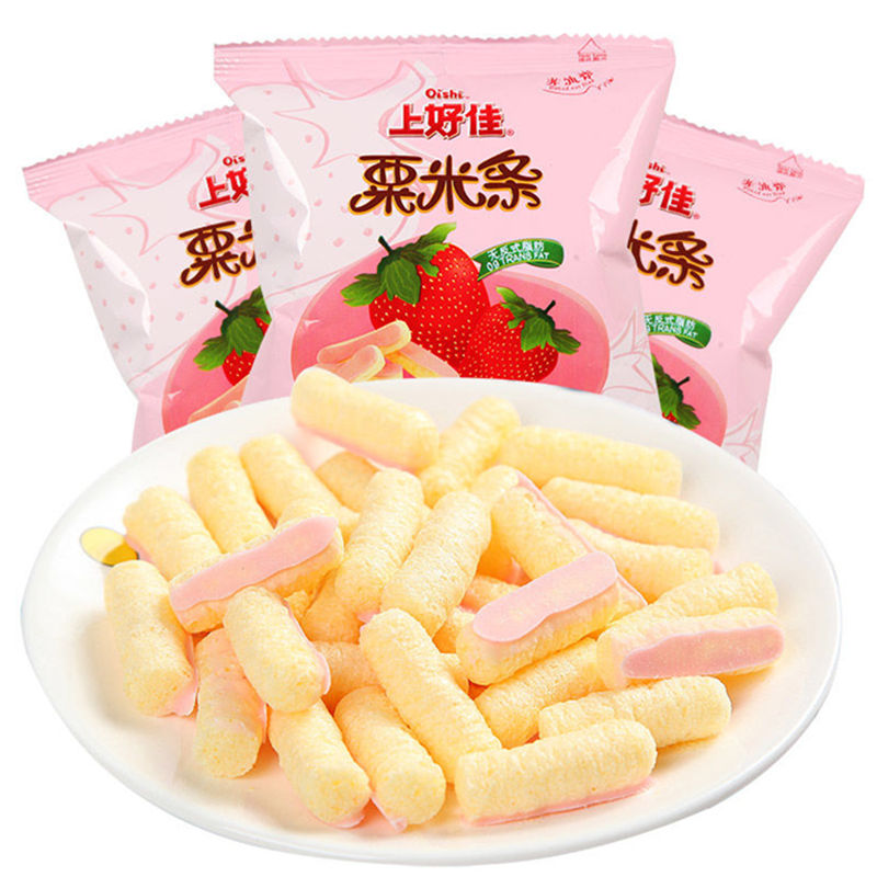 后怀旧儿时回忆儿童小吃休闲食品独立包装零食 粟米条7g【2袋】【图片